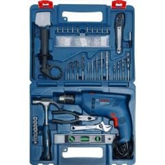 Bosch Gsb 600 Darbeli Matkap + 100 Parça Aksesuar