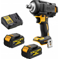 Dewalt DCF891P2G Kömürsüz Somun Sıkma 18V 5.0AH - Komple Kauçuk