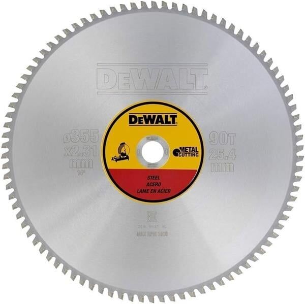 Dewalt DT1927 Profil Kesme Elmas Testere 355 x 25,4 mm 90 Diş