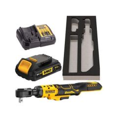 Dewalt DCF512D1G Kauçuk Şarjlı Cırcırlı Somun Sıkma 18V 2.0AH 1/2”