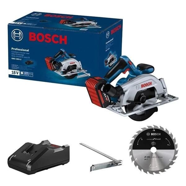 Bosch Professional GKS 185-LI Akülü Daire Testere 18v 5Ah Tek Akü