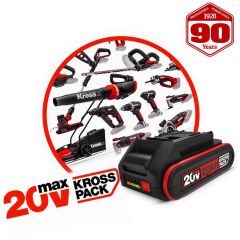 Kress KAD21 20Volt 4.0Ah Li-ion KrossPack 2 Adet Akü ve Akü Şarj Cihazı