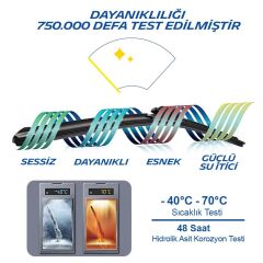 Michelin EASYCLIP™ MCR240 24CM 1 Adet Universal Muz Tipi Arka Silecek