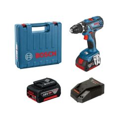 Bosch Professional GSR 18V-28 Çift Akülü Şarjlı Vidalama 18v 5.0Ah