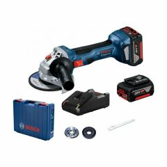 Bosch Professional GWS 180-LI Çift Akülü Taşlama Makinesi 18v 4ah