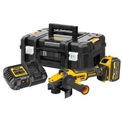 Dewalt DCG409T1 Akülü Taşlama Makinesi 125mm  XR FLEXVOLT  18v / 54v  (Tek Akü)