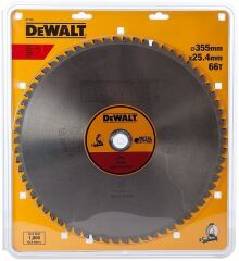 Dewalt DT1926 Profil Kesme Elmas Testere 355 x 25,4 mm 66 Diş