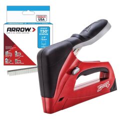 Arrow T50RED 6-14mm Zımba/15-25mm Çivi Profesyonel Mekanik Zımba ve Çivi Tabancası + 1250 Adet Zımba