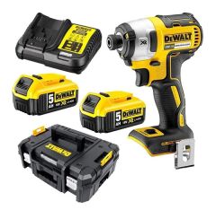 Dewalt Dcf887P2 18Volt/5.0Ah Li-İon Çift Akülü Kömürsüz Profesyonel Darbeli Tornavida