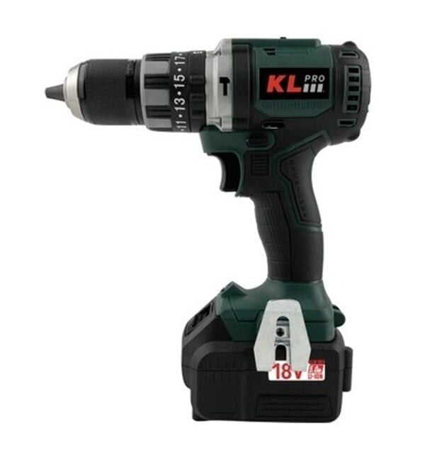 KLPRO KLDM18BH-50 18Volt/5.0Ah Li-ion Çift Akülü Kömürsüz Profesyonel Darbeli Matkap