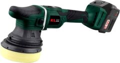 KLPRO KLPS18B-50 18Volt/5.0Ah Li-ion Çift Akülü Kömürsüz 125mm Profesyonel Polisaj Makinesi