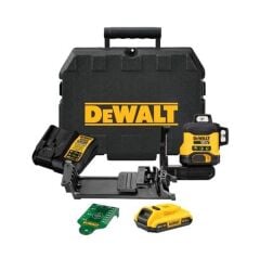 Dewalt DCLE34031D1 Compact Yeşil Lazer Hizalama 3x360 18V