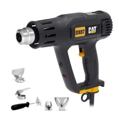 CAT DX87 2000Watt Dijital Göstergeli Profesyonel Sıcak Hava Tabancası + 5 Adet Aksesuar