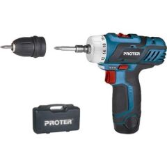 Proter Pst 222 Plus Şarjlı Matkap Vidalama 12v 2.0 Ah