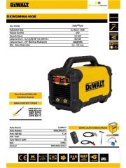 Dewalt DXWDMMA200E İnverter Kaynak Makinası 200amper