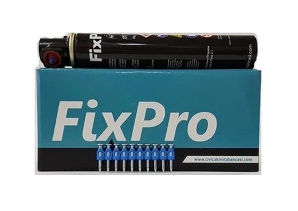 Fixpro 27mm Gazlı Beton Çivisi 1.000 Adet + Gaz